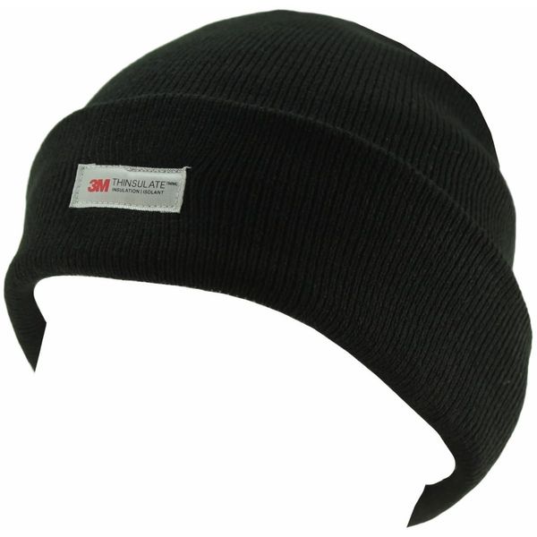HeatGuard Insulated Beanie, black