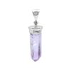 Starborn Cap Set Crystal Sterling Silver Pendant - Medium purple