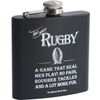 Ultimate Gift for Man 8872 Rugby Hip Flask