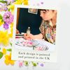 Lola Design - Happy Easter Card - Blank Cards and Envelopes - Runner Ducks Card