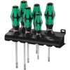 Wera 334/6 Kraftform Plus Lasertip Screwdriver Set, PH/SL, 6PC, 05105650001