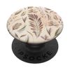 Cute Cream Beige Garden Botanical Fall Leaves PopSockets Swappable PopGrip