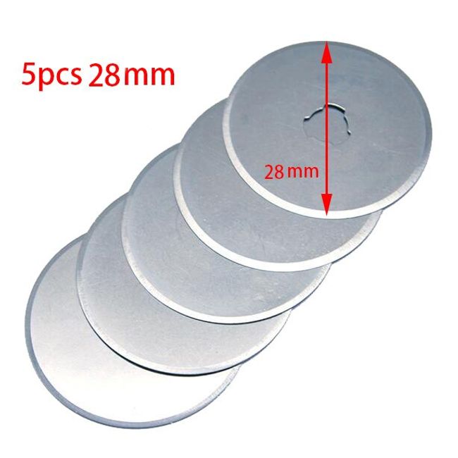Rotary Cutter Replacement Round Blades 45MM Refilled Blades Rotary Cutter  for Patchwork Quilting Cutting Sewing Leathercrafts