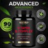 NURTURLY Vitamin B Complex - Energy, Immunity & Mood Support, 90 Tablets