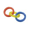 Richell Dog Toy, Nerf Dog, Three Ring Tag, 10.5i