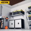 1.2X3Ft Adjustable Rail Type Folding Storage Rack Shelf, Suitable for Garage, St