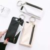 plastic pistol popular model favorite Ejou-style ajew style iPhone X zip case (white)