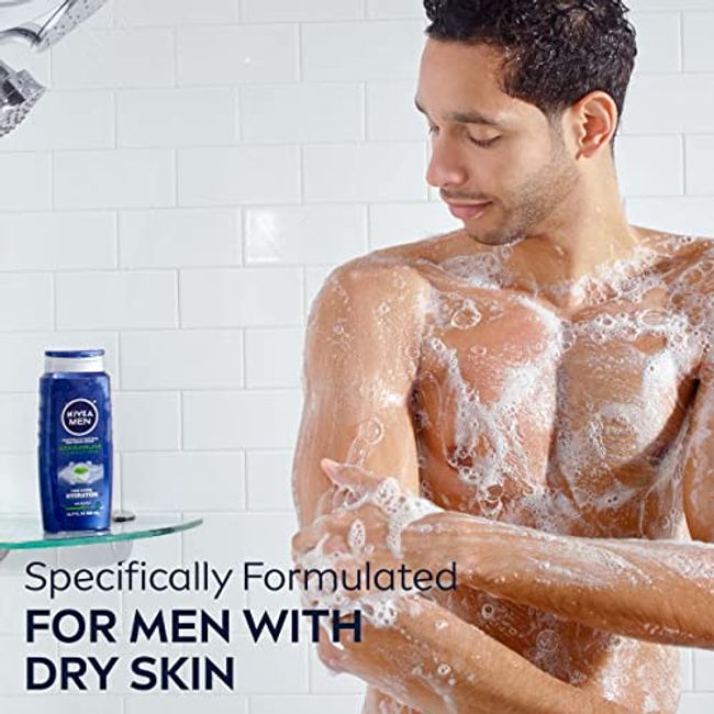 Nivea Men Body Wash, Sensitive, Soothes skin 16.9 fl oz