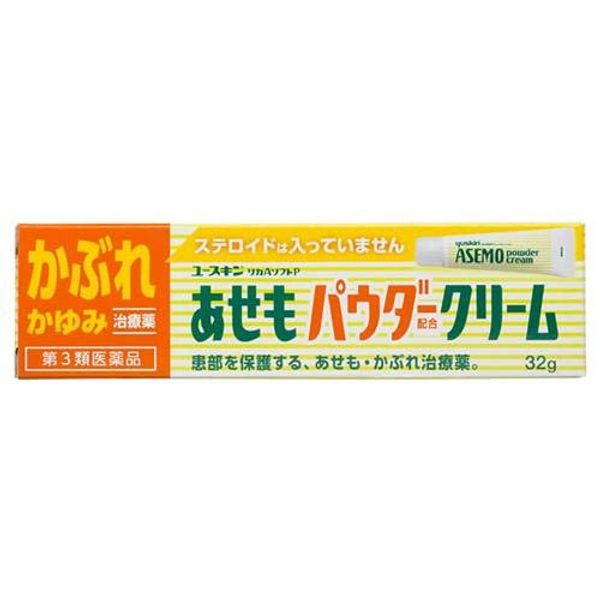 【第3類医薬品】あせもパウダークリーム 32g ×6