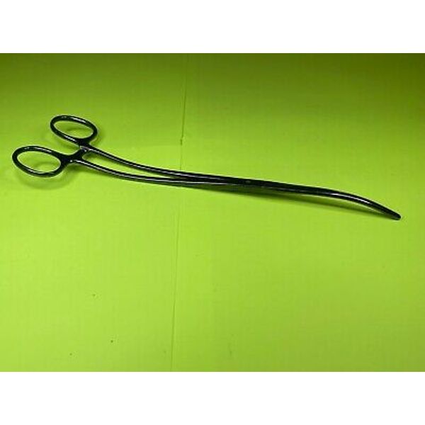 Curved WECK 466 Artery Clamp Forceps  10 3/8"