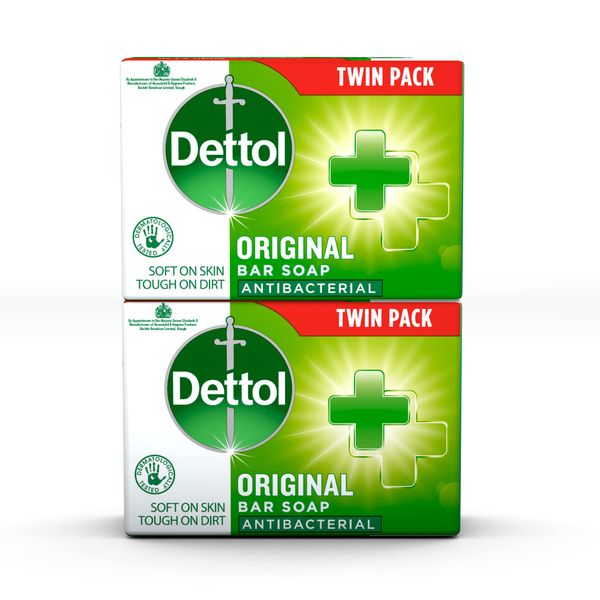 Dettol Bar Soap Original, Pack of 2