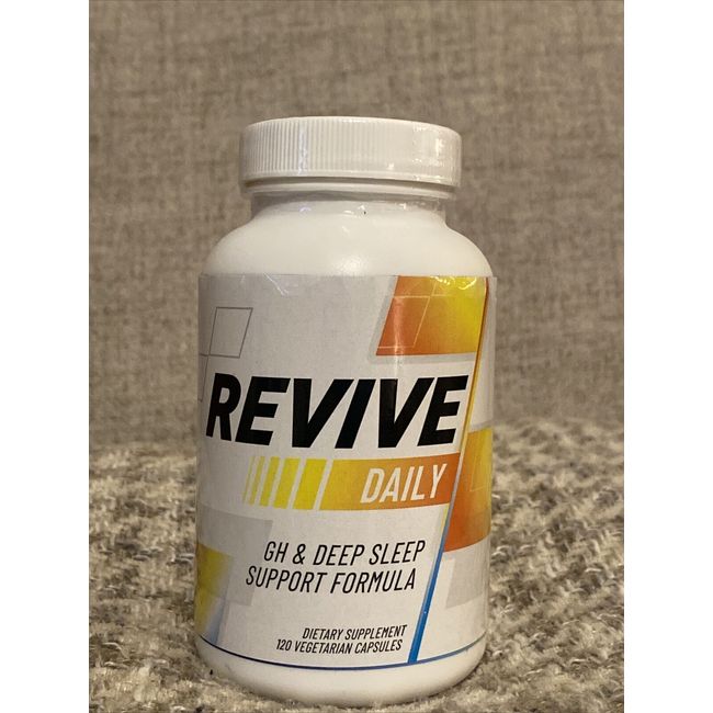 Revive Daily GH & Deep Sleep Support Formula (120 Vegetarian Capsules ex 12/2025