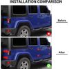 Engine Hood Door Hinge Tailgate Hinge Cover Trim Shell Guards For Jeep Wrangler 