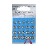Milward Hard Haberdashery, Brass, Silver, 6-11 mm