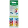 CLOVER 10-Piece Wonder Clips, Multi-Colour