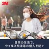 3M Mask Virus Splash Protection KF94 Non-Woven Fabric Comfortable Shape Close Fit 3D Black 3 Pieces KF94BK3