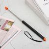 PATIKIL Telescopic Teachers Pointer, 1 Pcs Teacher Pointer Stick for Classroom Pointer Extendable Handheld Teaching Pointer for Presenters Whiteboard, 47.2 Inch, Orange Black