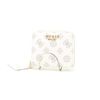 GUESS Laurel SLG Small Zip Around Wallet White Logo