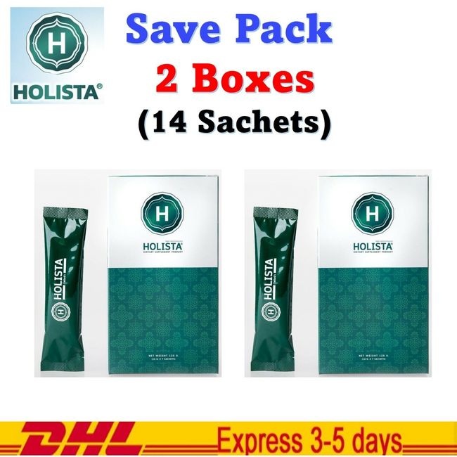 2x Holista 🇺🇸 Fiber Detox Natural Formula Probiotics Restore Digestive System