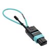 TRIPP LITE N844-LOOP-12F MTP/MPO Fiber Optic Loopback Tester Multimode 50/125um OM3