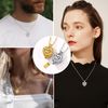 FindChic Memorial Lockets for Ashes Ern for Cremation Keepsake Urns Vial Necklaces
