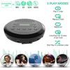 CD Player Portable, MONODEAL Rechargeable Portable CD Player with Built-in Sp...