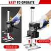 4 Pack Saving Arm Jack, Hand Lifting Tool Labor, Multi-Function Height Adjustment Lifting Device, Furniture Lifter Jack for Door Panel Cabinet Board Wall Tile Window Elevator Tool