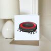 'Robot Vacuum' Blank Greeting Card (GC00051971)