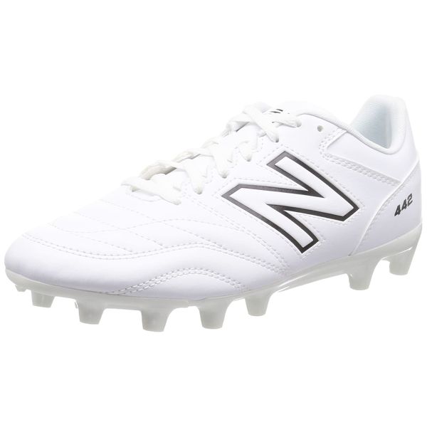 New Balance 442 ACADEMY HG MS43H Men's Soccer Cleat, WHITE(WT2)