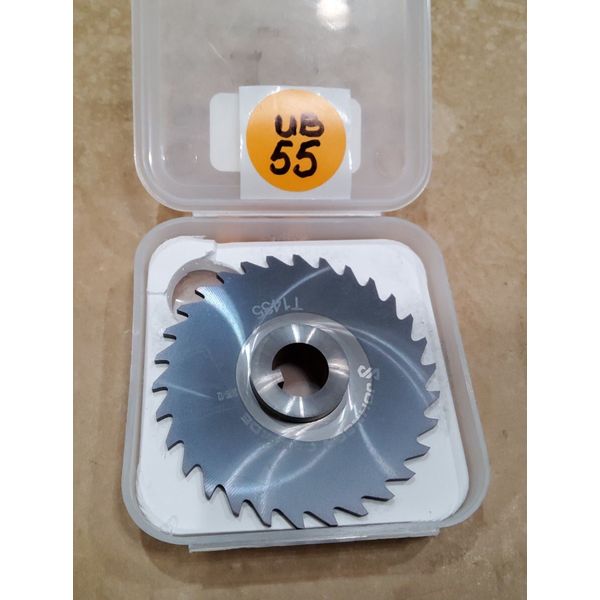   2.50" DIA. X .084" WIDTH X 1/2" BORE,   SOLID CARBIDE SLOTTING SAW, T1436