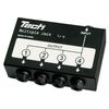 TECH マルチプルジャック 1イン-4アウト TJ-5