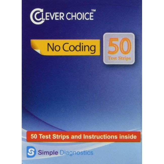 Clever Choice Voice Auto-Code Formerly Clever Chek 50 test strips