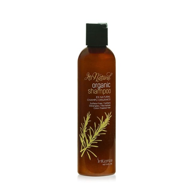 Influance Organic Shampoo 8 oz Sulfate Free Natural Ingredients