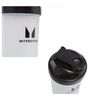 Myprotein Shaker Bottle - Black/Clear 600ml with Mixball, Smooth Protein Shakes, Protein Blends, On Go Shaker, Lump Free Protein Shakes, Odourless