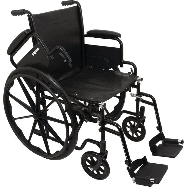 Compass Health ProBasics K1 Lightweight Wheelchair with 20" x 16" Seat,