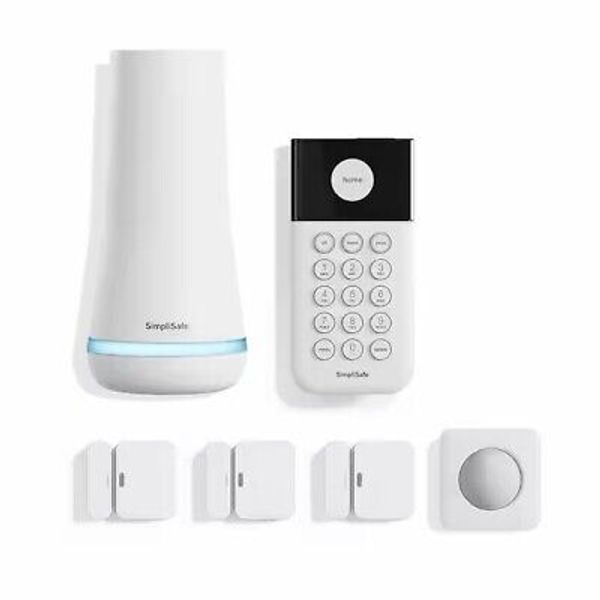 Simplisafe 7 Piece New Alarm System with Yard Sign