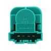 Aramox Car Brake Light Switch 1C0945511A, Push Button Actuator, Manual Operation, Green