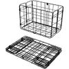 Wald W582BL 582 Rear Folding Bicycle Basket (12.75 x 7.25 x 8.5, Black)