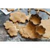 Fox Run Flower Cookie cutters, 6 piece, Metallic,3621
