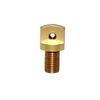 Piano Agraffe Single Hole Threaded Brass