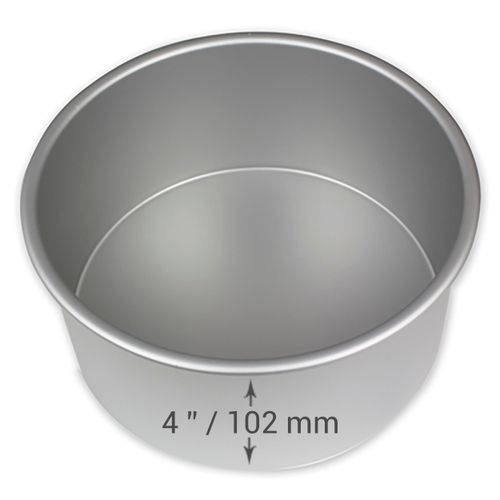 PME Professional Aluminum Round Cake Pan, 12 x 4 in