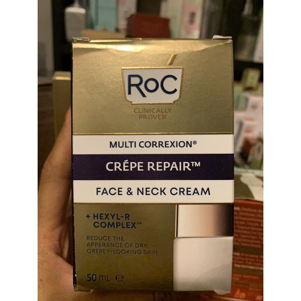 RoC Multi Correxion Crepe Repair Face & Neck Cream Reduce Appearance Of Dry NIB