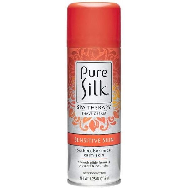 Pure Silk Sensitive Skin Spa Therapy Shave Cream for Women (Pack of 4)