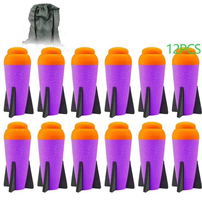 Aevdor Mega Missile Refill for Nerf N-Strike Elite Series, 12 Packs ...