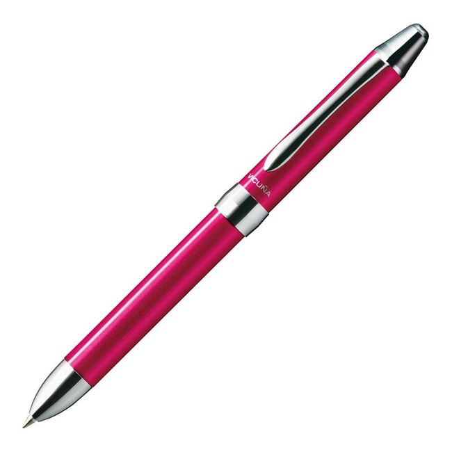 Pentel Vicuna EX XBXW1375P Multi-Functional Ballpoint Pen, Pink