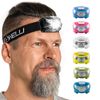 Foxelli Rechargeable Led Headlamp - Super Bright, Lightweight And Comf