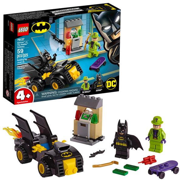 LEGO DC Batman: Batman vs The Riddler Robbery 76137 Building Kit (59 Pieces)