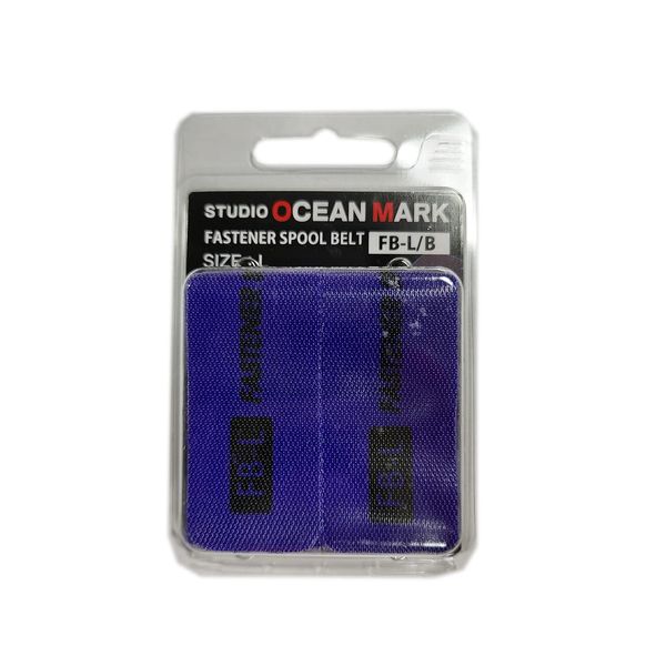 Studio Ocean Mark Fastener Spool Belt FB-L Blue
