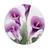 Lila Calla-Lilien PopSockets mit austauschbarem PopGrip