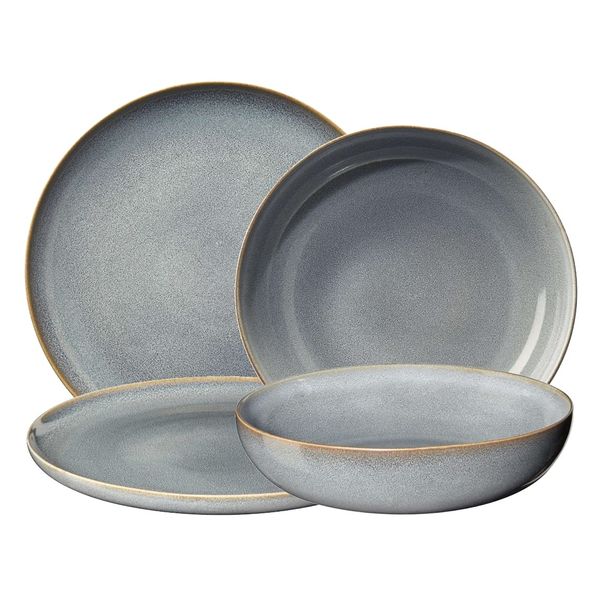 ASA Selection Seasons Denim Dinner Set 4-Piece (1 Set)